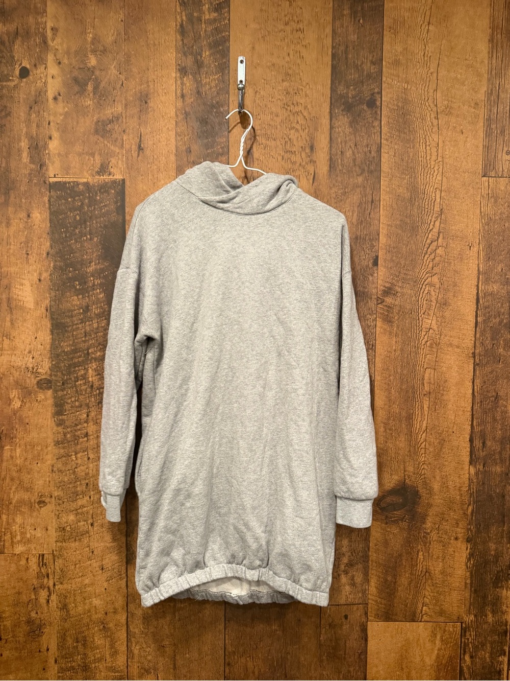 Rebecca king bunny hugger grey cozy sweater small